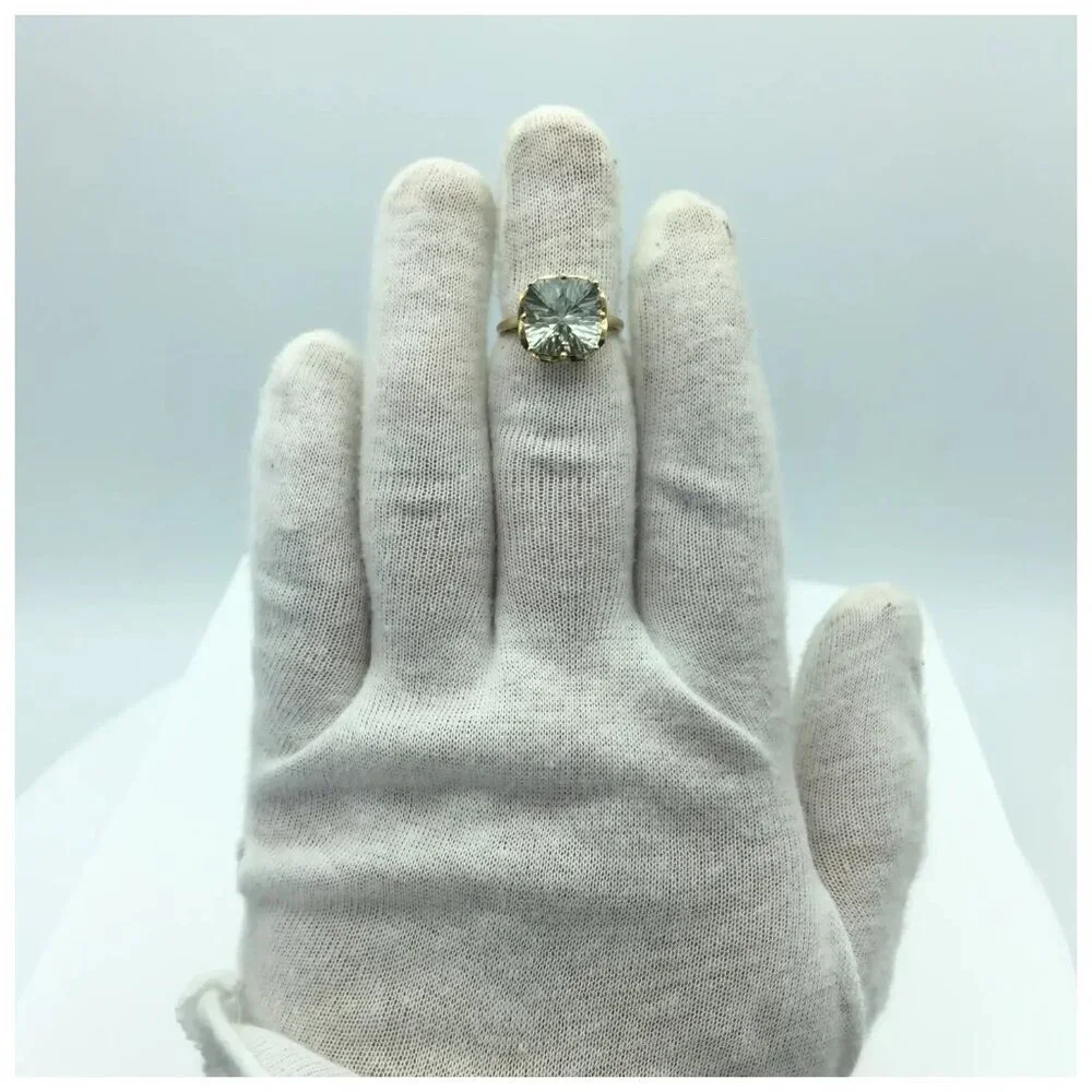 10K Morganite Ring - Picture 7 of 7